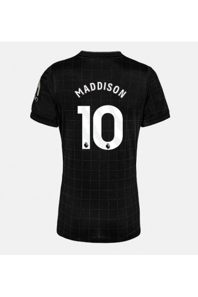 Tottenham Hotspur James Maddison #10 Jalkapallovaatteet Naisten Vieraspaita 2025-26 Lyhythihainen Tottenham Hotspur James Maddison #10 Jalkapallovaatteet Naisten Vieraspaita 2025-26 Lyhythihainen